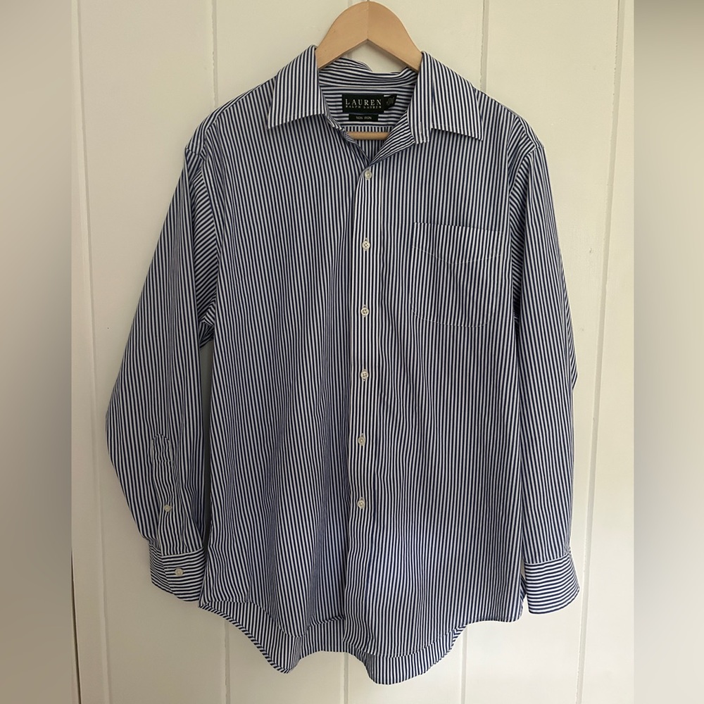 Lauren Ralph Lauren Striped Button Down